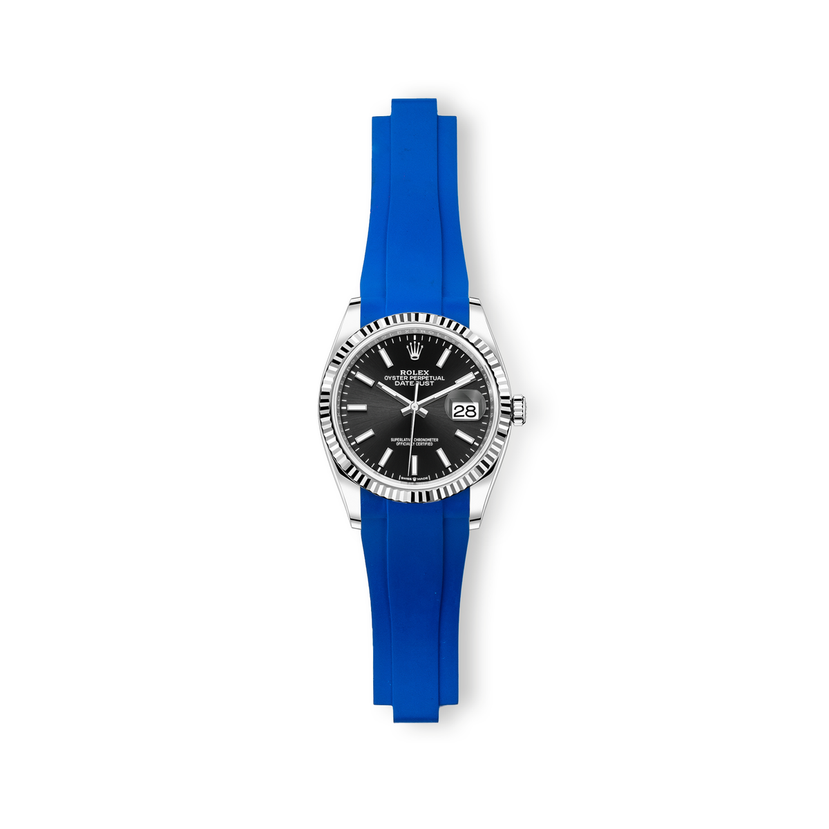 Datejust 36 rubber strap deals
