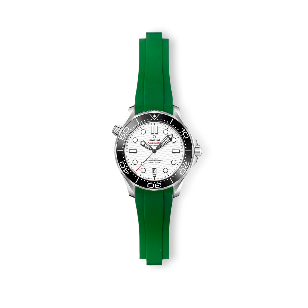 Forest Green Watchstrap Omega Seamaster