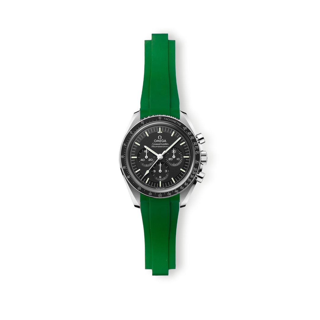 Forest Green Watchstrap Omega Speedmaster – Masterflex Watchstraps