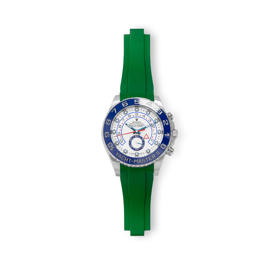 Forest Green Watchstrap Yacht-Master II
